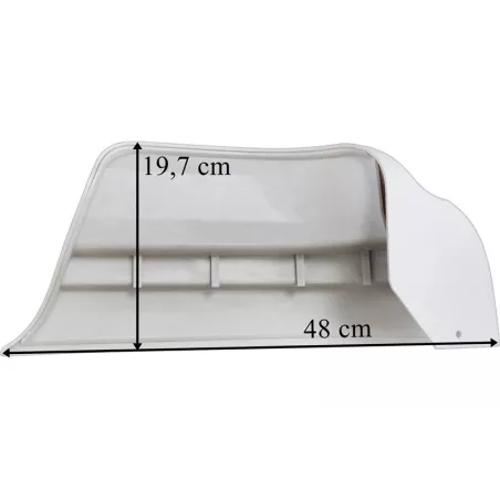 MAN TGS / TGA Low Metal Bumper Cover RH