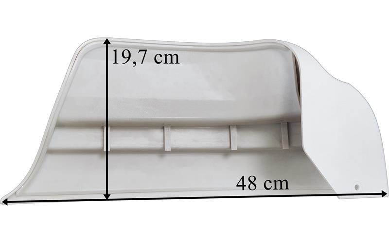 MAN TGS / TGA Low Metal Bumper Cover RH