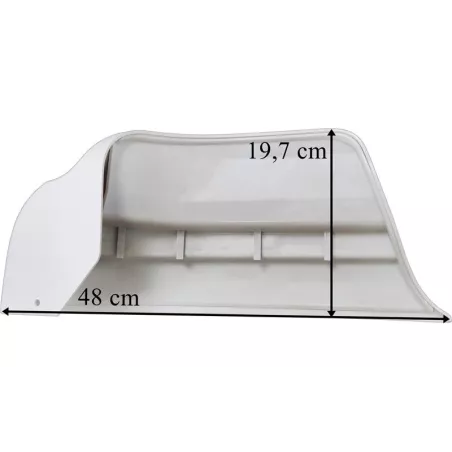 MAN TGS / TGA Tapa Metálica de Paragolpes Baja Izq