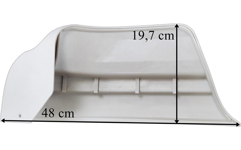 MAN TGS / TGA Dokładka Metalowa Zderzaka Lewa (Niska)