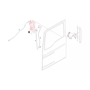 MAN TGX / TGS / TGA / TGL / TGM Door LH Lock