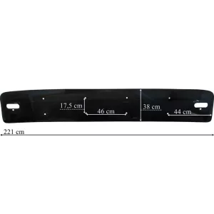 MAN TGX / TGA / Xl Sun Visor 222x37cm Low