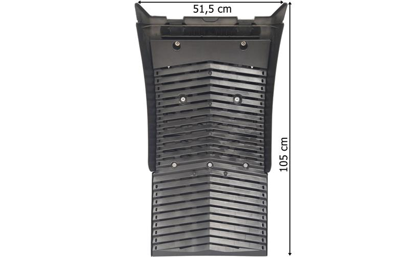 MAN TGA / TGS / TGX Guardabarros Trasero 520mm Parte Delantera Dch / Izq