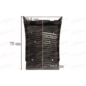 MAN TGA / TGS / TGX Błotnik 520mm Część Tylna 124mm