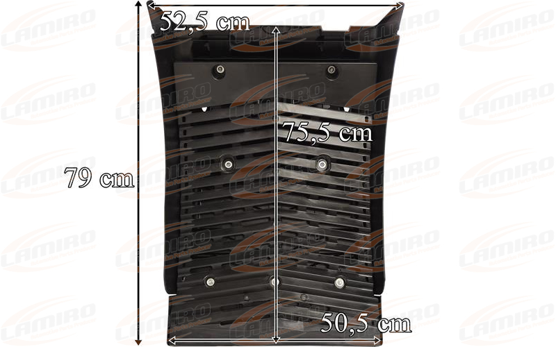 MAN TGA / TGS / TGX Błotnik 520mm Część Tylna 124mm