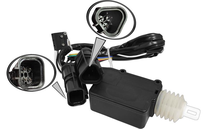 MAN TGX / TGS / TGA / TGL / TGM Interruptor de Cierre con Alambrado