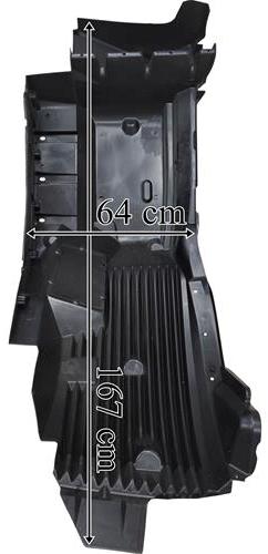 MAN TGA / TGX XXL (2005-) Błotnik Podkabinowy Prawy