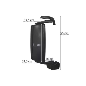 MAN TGS Heated Mirror RH