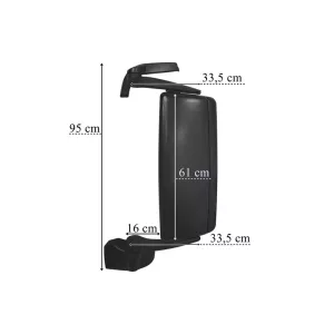 MAN TGS Heated Mirror LH