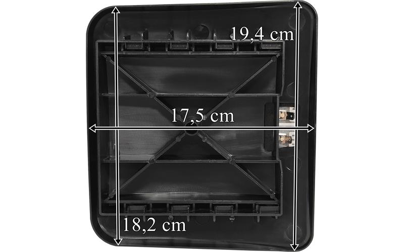 MAN TGX / TGS Cristal del Espejo Retrovisor Gran Angular Dch 197x181