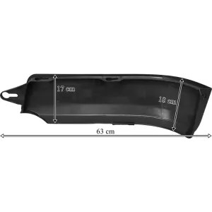 MAN TGS Bumper Corner RH