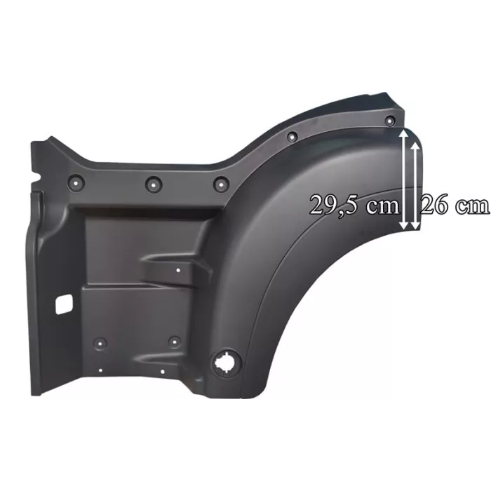 MAN TGA / TGS M / L / LX Estribo Superior Izq (Ancho)
