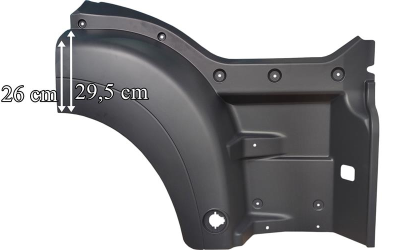 MAN TGA / TGS M / L / LX СТУПЕНЬ ВЕРХНЯЯ ПРАВАЯ (ШИРОКАЯ)