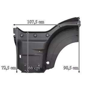 MAN TGA / TGS M / L / LX Estribo Superior Dch (Ancho)