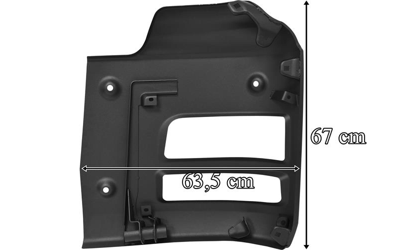 MAN TGS / TGA Metal Bumper RH (Construction Type)