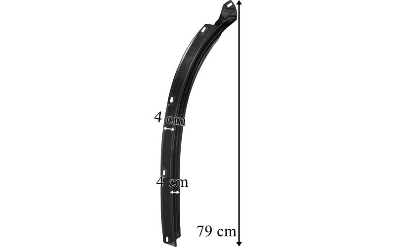 MAN TGS / TGA Rear Narrow Mudguard Extension LH