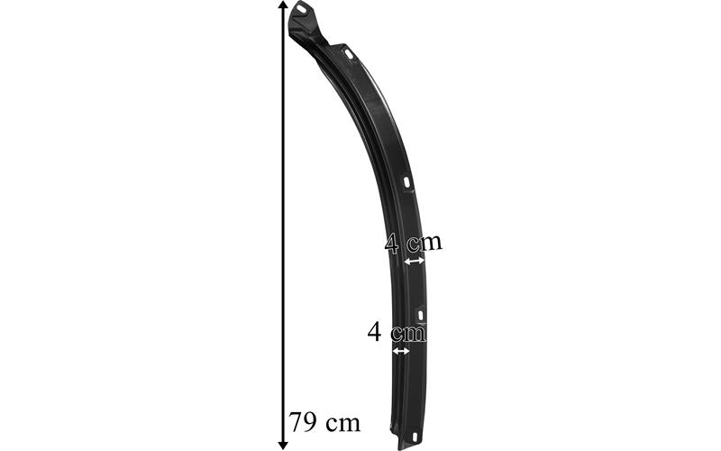 MAN TGS / TGA Rear Narrow Mudguard Extension RH