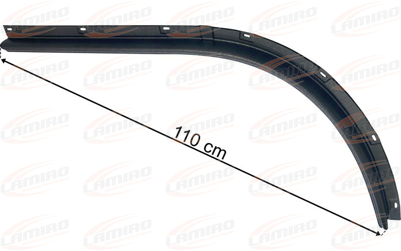 MAN TGS / TGA Front Narrow Mudguard Extension RH