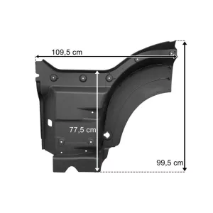 MAN TGS / TGA L / LX Upper Step RH (Wide)