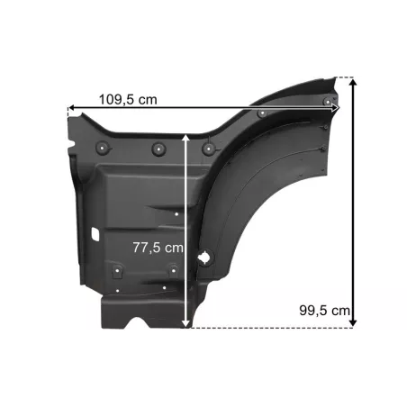 MAN TGS / TGA L / LX Einstiegkasten Oben Rechts (Breit)
