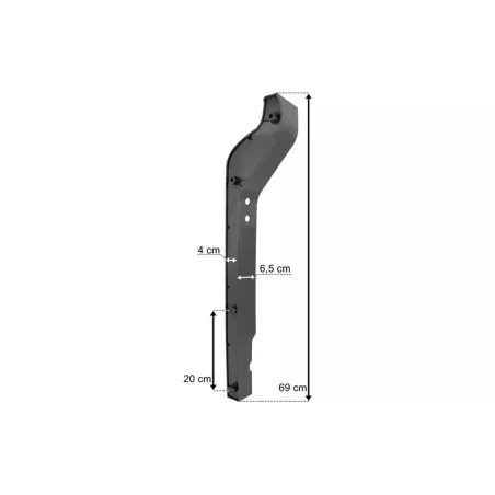 MAN TGS Bumper End Strip RH