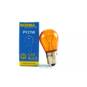 Bosma Bombilla 24V 21W PY21W BAU15S ámbar (Paquete Individual)