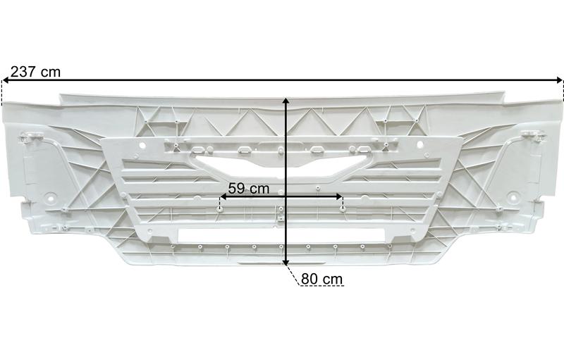 MAN TGX Euro6 Motorhaube Frontklappe Kühlergrill