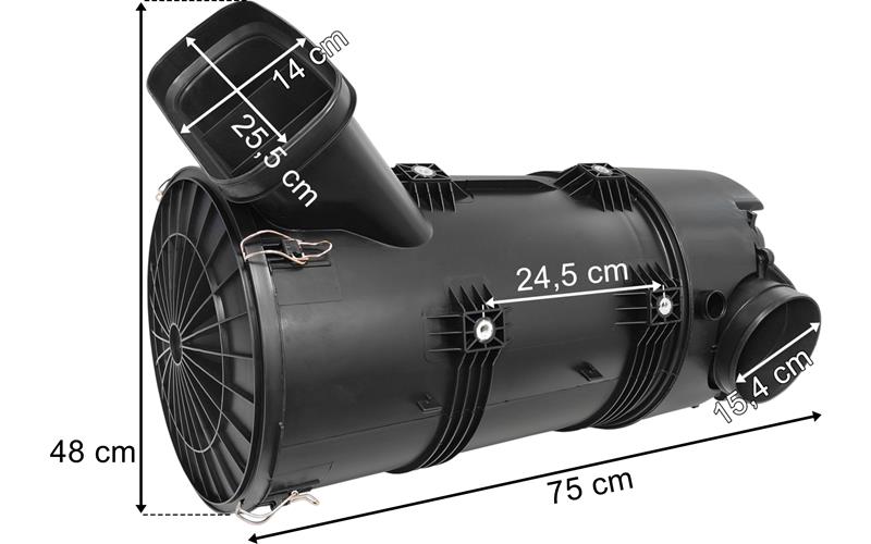 MAN TGS / TGX Euro6 Air Filter Housing