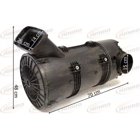 MAN TGS / TGX Euro6 Air Filter Housing
