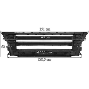 MAN TGX (2017-) Euro6 Center Bumper