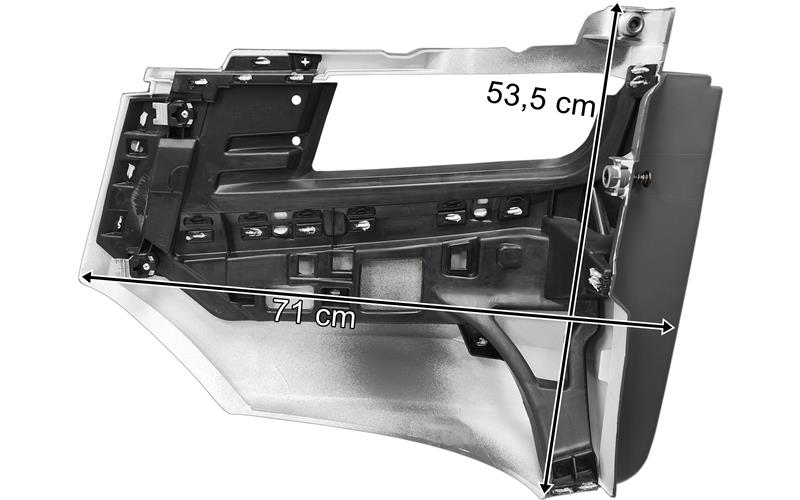 MAN TGX (2013-) Euro6 Okular Halogenu Prawy