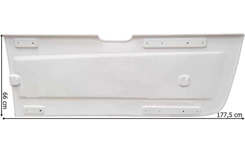 MAN TGX / TGS Euro6 Axle Cover RH 177cm