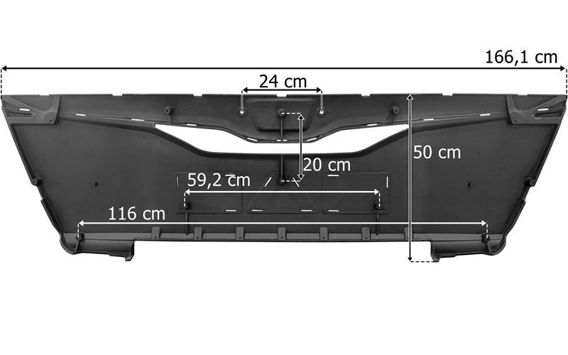 MAN TGX Euro 6 Parrilla / Calandra