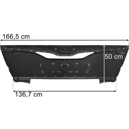 MAN TGX Euro6 Calandre / Grille Sans Moulure Chromée