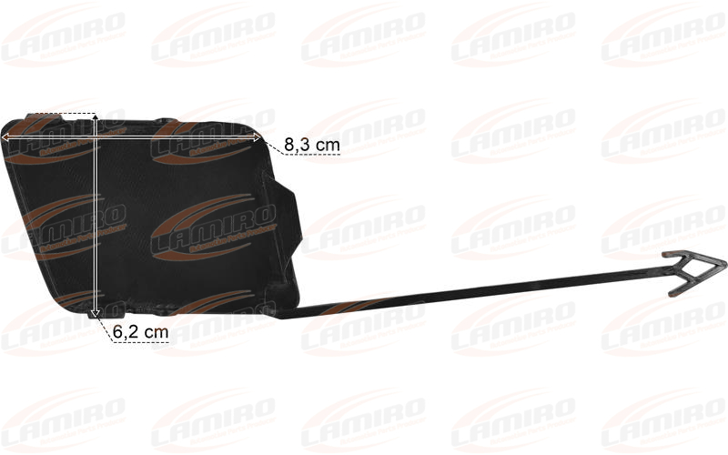 MAN TGX Euro6 Stoẞstange Abdeckung Links