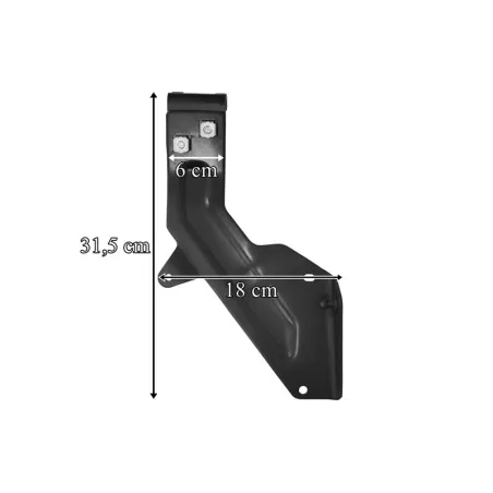 MAN TGX / TGS / TGM Euro6 Bisagra de Conjunto de Parrilla / Calandra Izq
