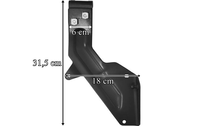 MAN TGX / TGS / TGM Euro6 Zawias Maska / Panel Przedni Lewy