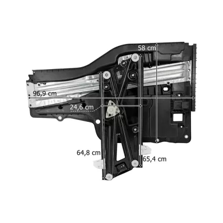 MAN TGX / TGS / TGM / TGL Elevalunas Lateral Izq (con Motor)