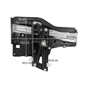 MAN TGX / TGS / TGM / TGL Elevalunas Lateral Dch (con Motor)
