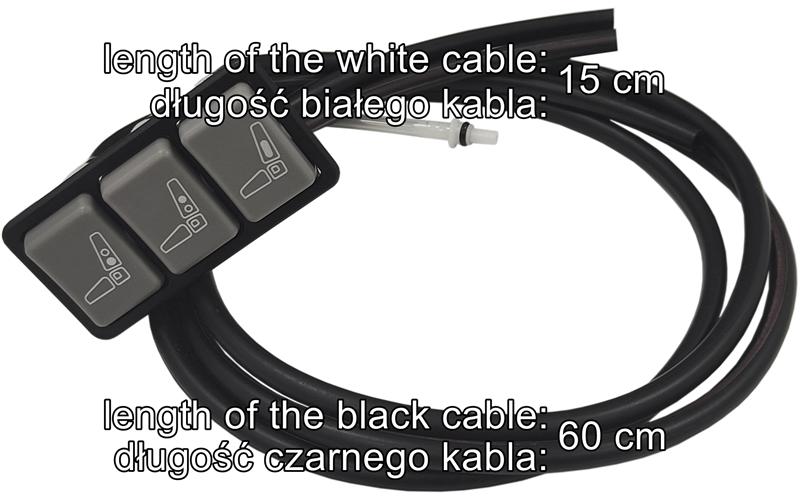 MAN TGX / TGS / TGA / TGL / TGM Seat Adjustment Button Valve