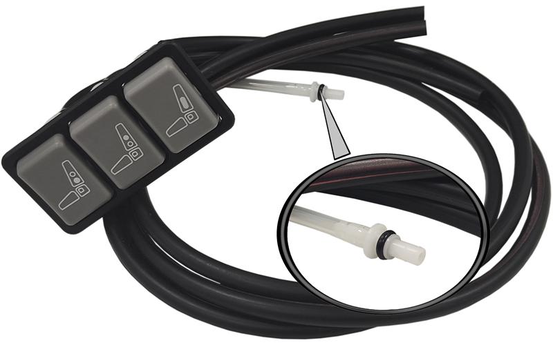 MAN TGX / TGS / TGA / TGL / TGM Seat Adjustment Button Valve