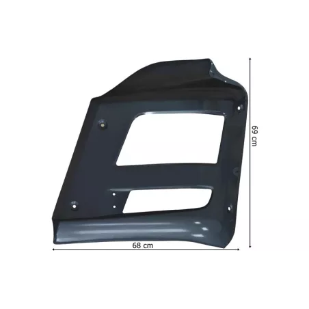 MAN TGS (2013-) Bumper RH Metal