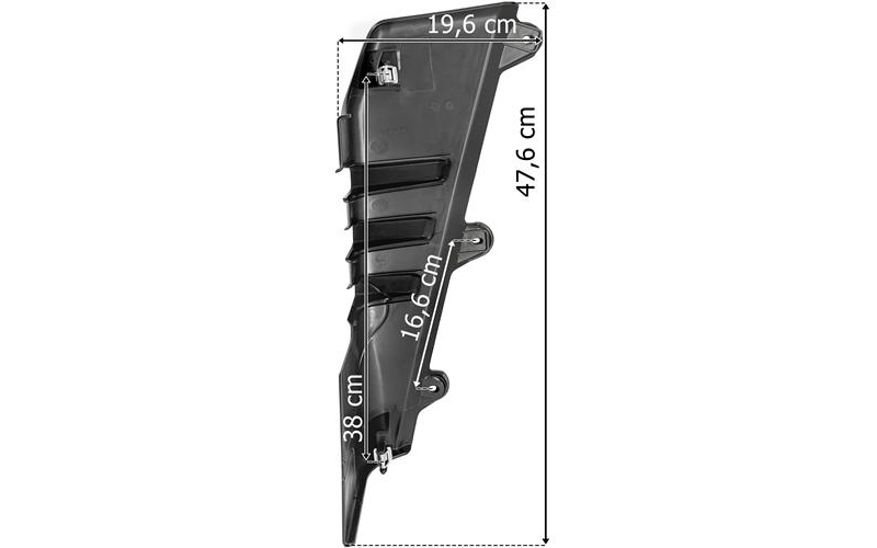 MAN TGS (2013-) Bumper Bracket Cover RH
