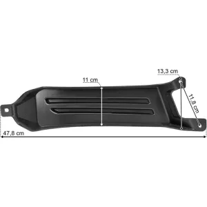 MAN TGS Euro6 Zaślepka Halogenu Lewa Metalowego Zderzaka