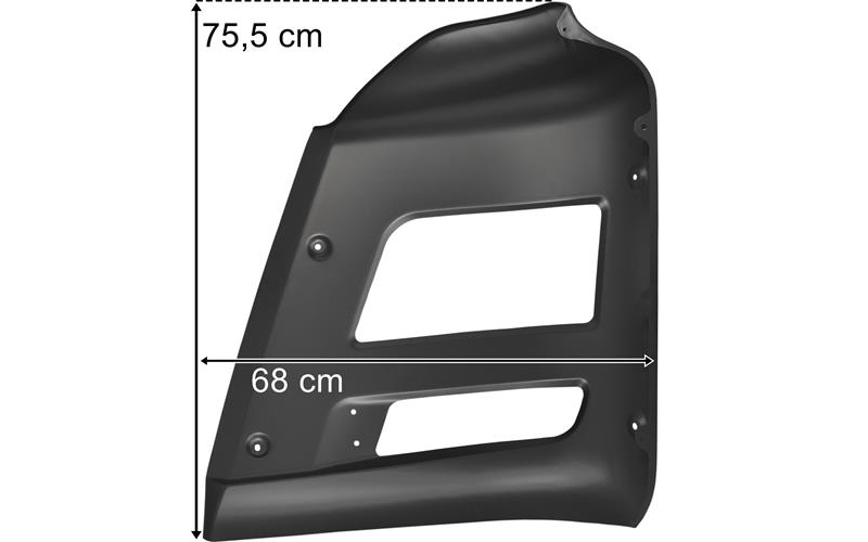 MAN TGS Euro6 Bumper RH Metal (High)