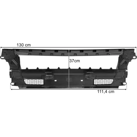 MAN TGS (2013-) Euro6 Bumper Center Part