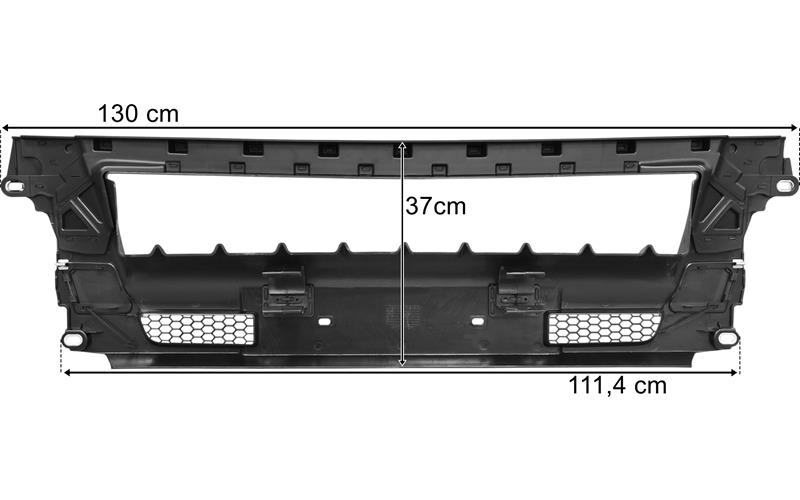 MAN TGS (2013-) Euro6 Zderzak Część środkowa