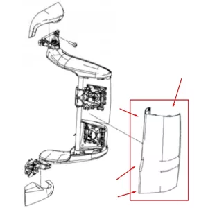 MAN TGX / TGS / TGL / TGM Mirror Cover LH