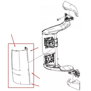 MAN TGX / TGS / TGL / TGM Mirror Cover RH