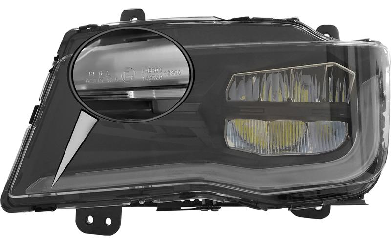 MAN TGX TG3 (2021-) Scheinwerfer Links LED (Manuell Verstellbar)